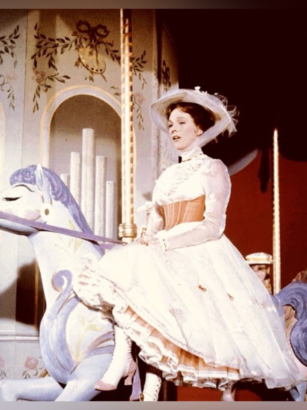 RARE Her Universe Mary Poppins Jolly Holiday Carousel Horse 🎠 Skirt XL - Picture 3 of 4